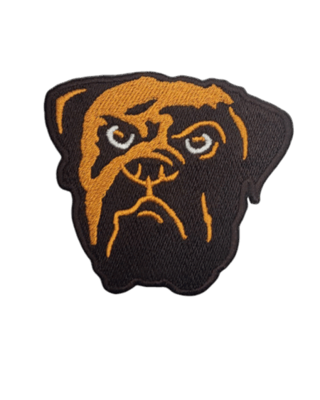 Brown bear embroidery design