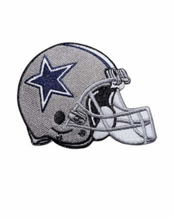 Dallas helmet iron on patch