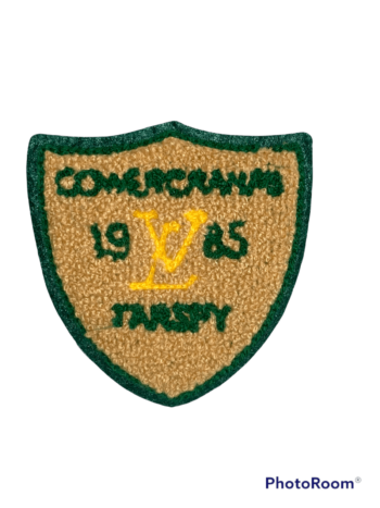 Badge Varsity letters iron on chenille patches