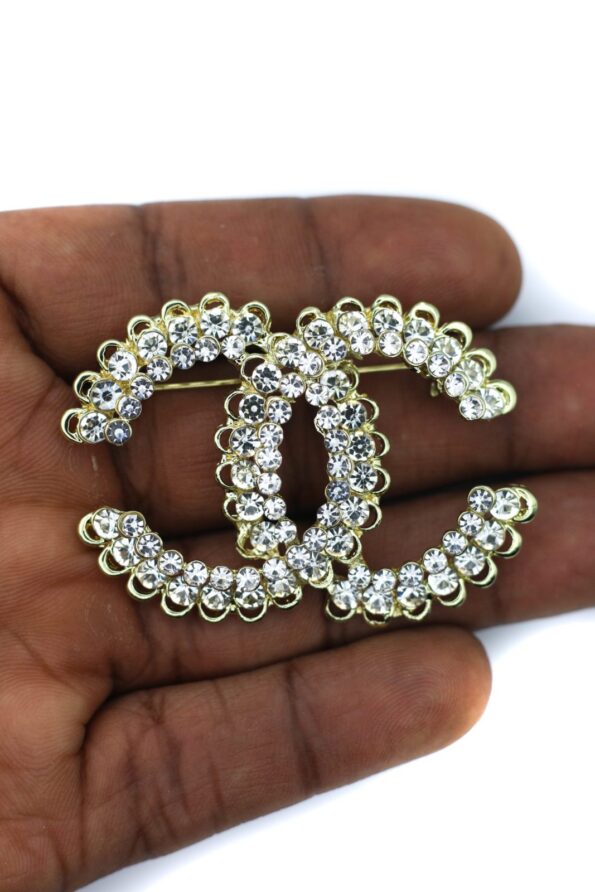 Premium Gold Rhinestone Brooches and pins