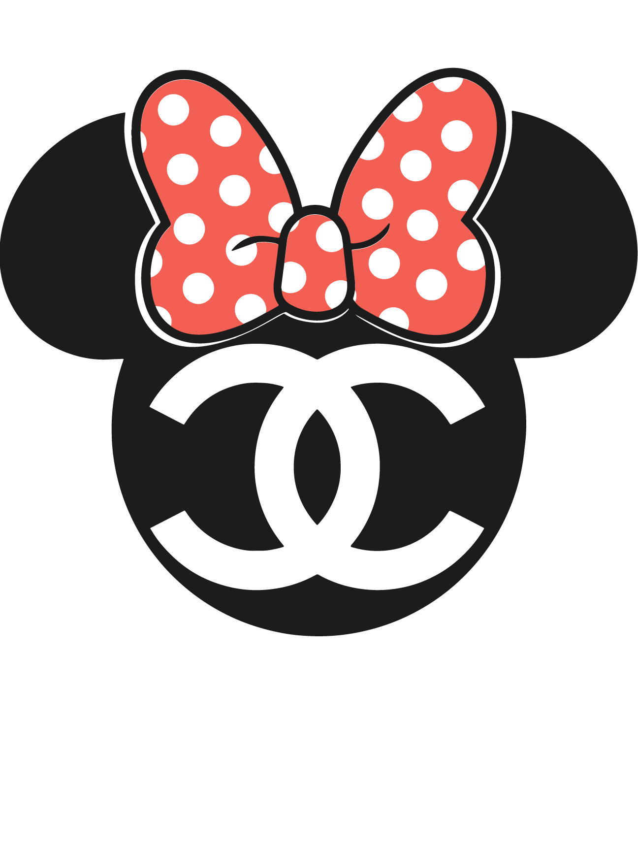 Disney minnie gg iron on heat transfers