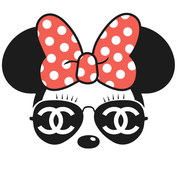 Disney cc minnie iron on heat transfers