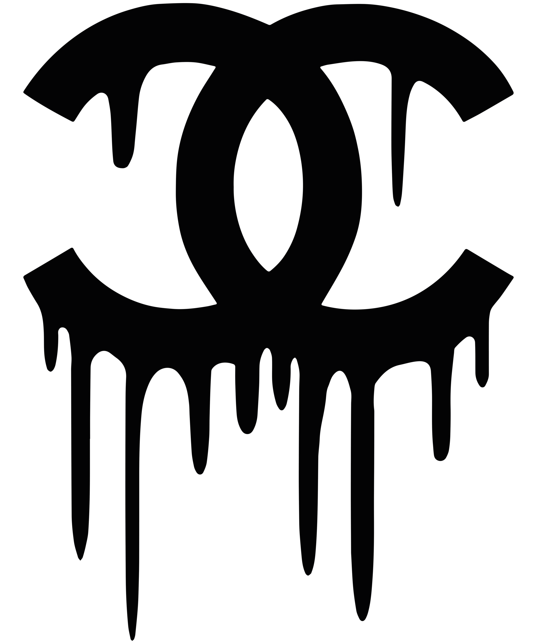 CC black drip  iron on heat transfers