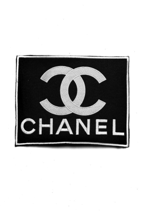 large suede logo C iron on embroidery patches