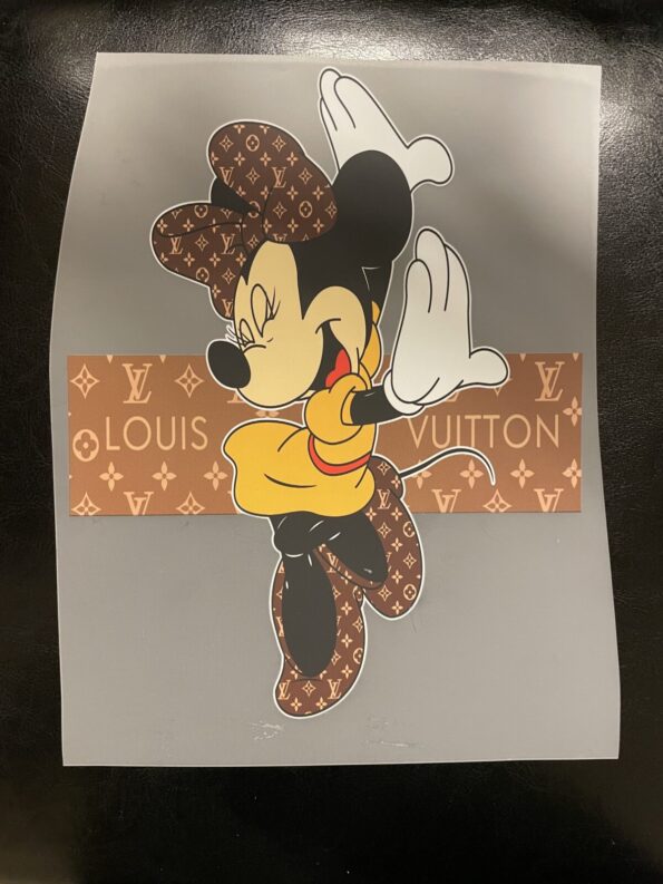 Cool Lady Mickey  L iron on heat transfers