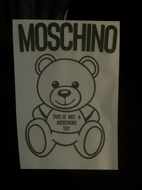 Black bear iron on heat transfers