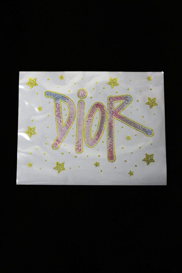 Colorful Dr Heat transfer rhinestones