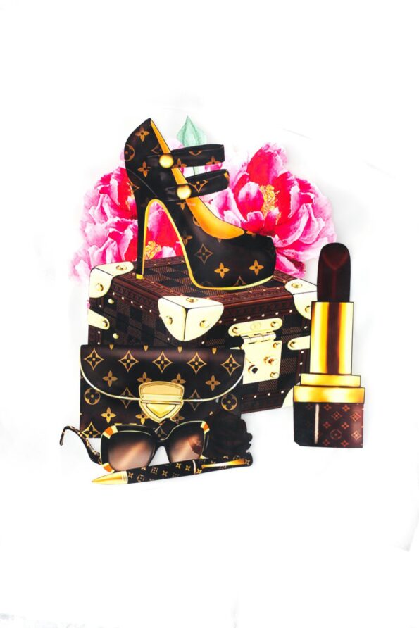 Fashion brown iron on heat transfer vinyl