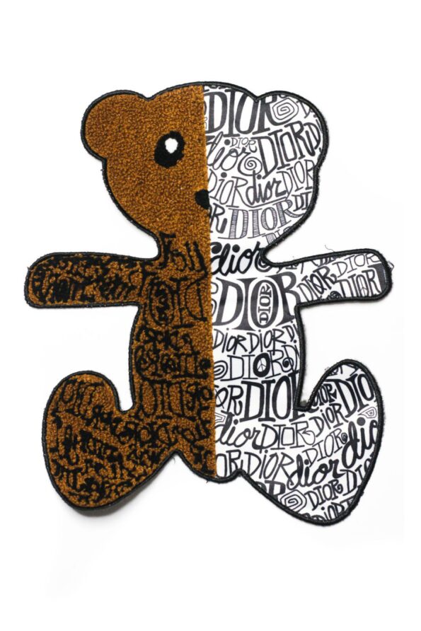 Large brand Bear Embroidered Patch