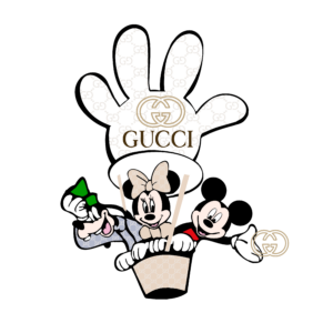 Disney mickey white hand iron on heat transfers