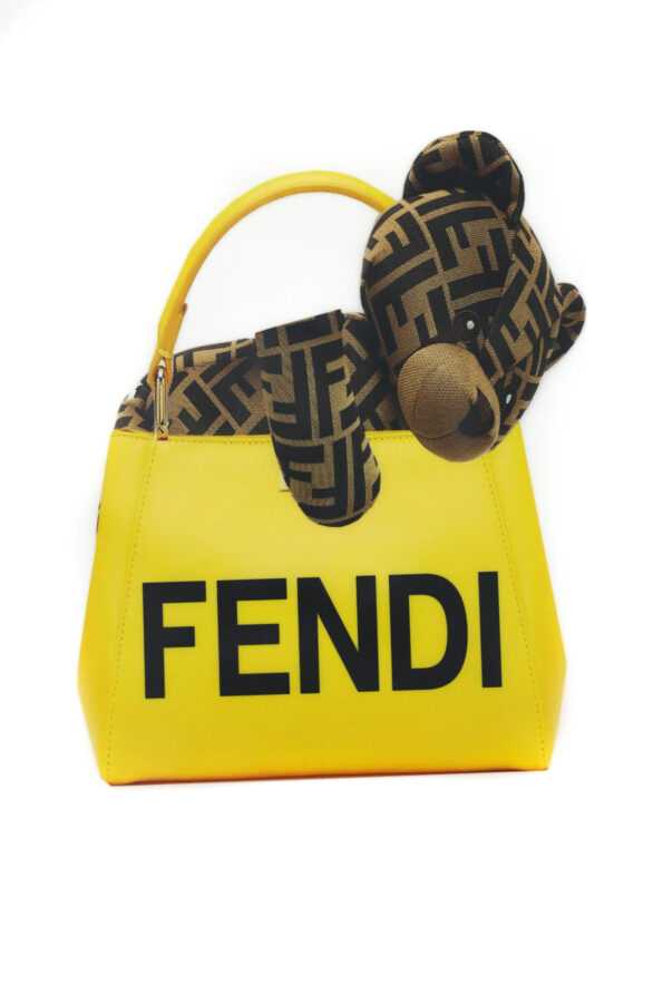Fendi bear iron on heat transfers