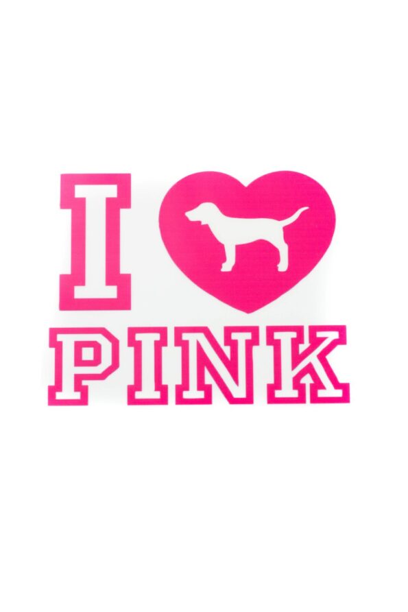 I love pink Iron On heat transfer