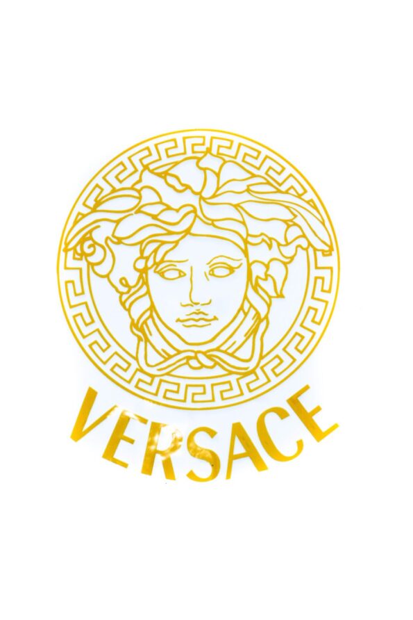 Gold head iron on heat transfers