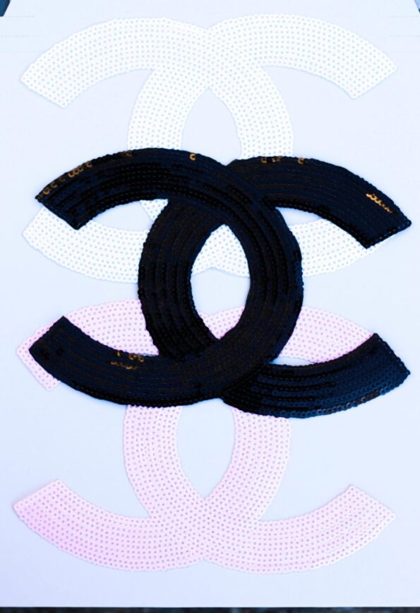 Beautiful designer sequin patch