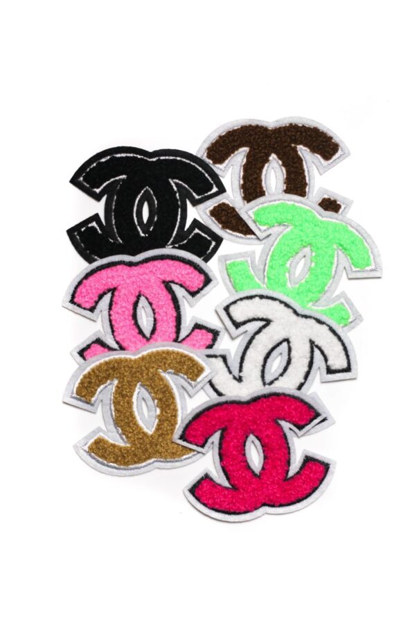 Radiant iron on Chenille patches