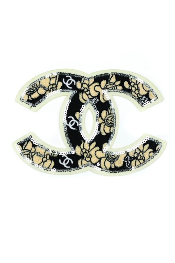 Decor pattern Smooth chenille iron on patches