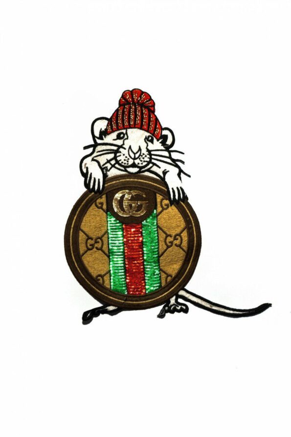 large iron on patch creo piece