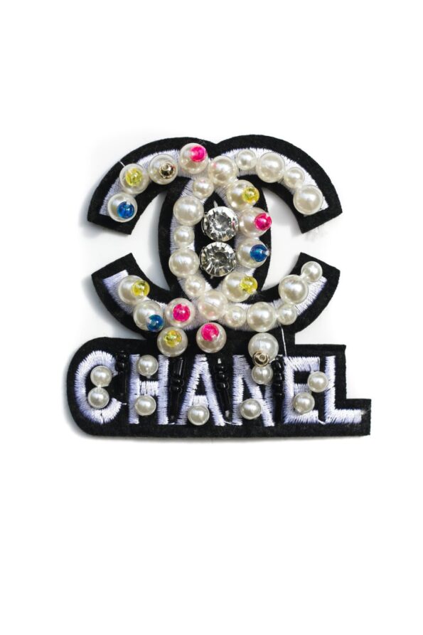 Colorful beaded pearl  patches