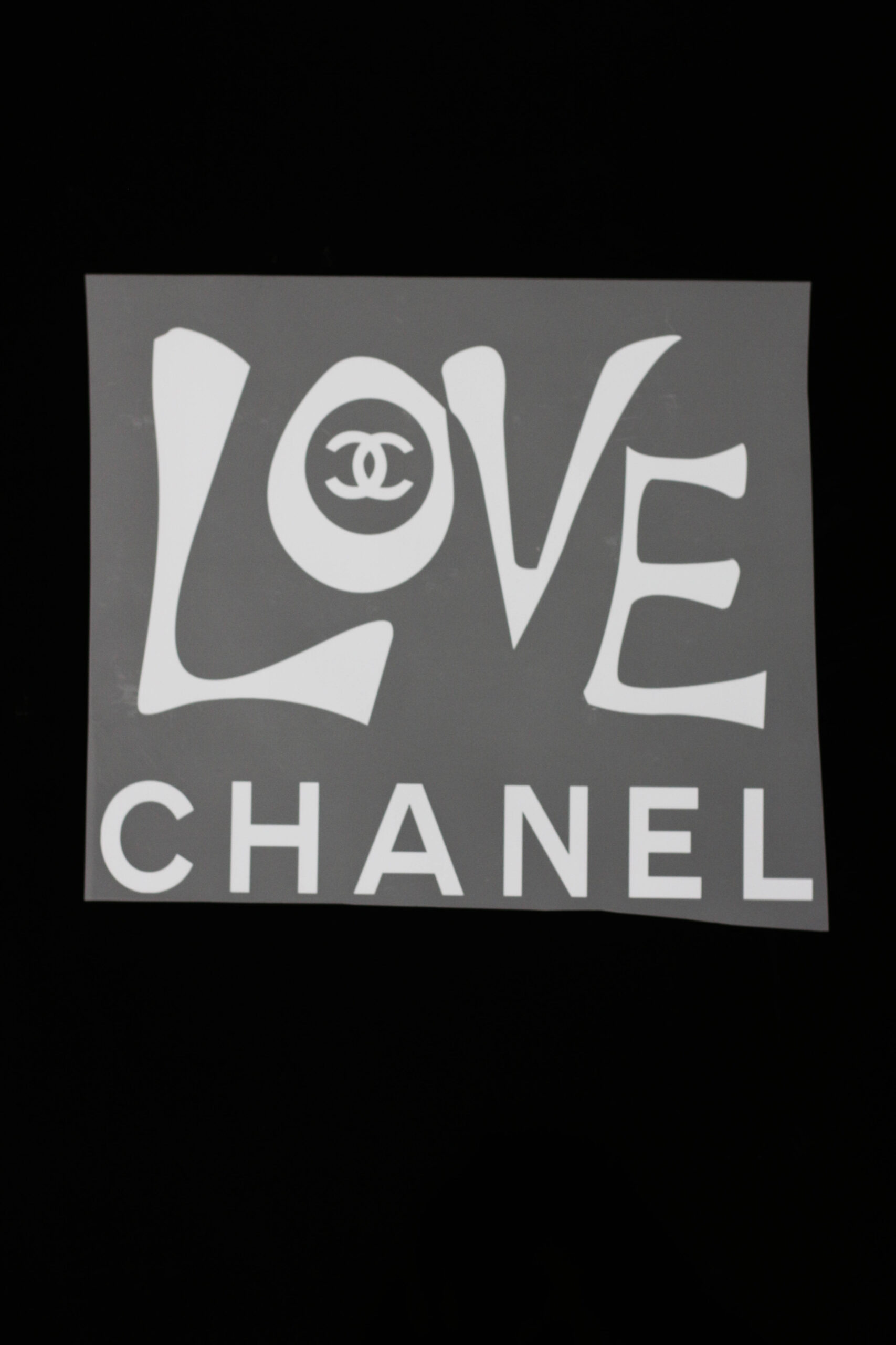 CC Love iron on heat transfers