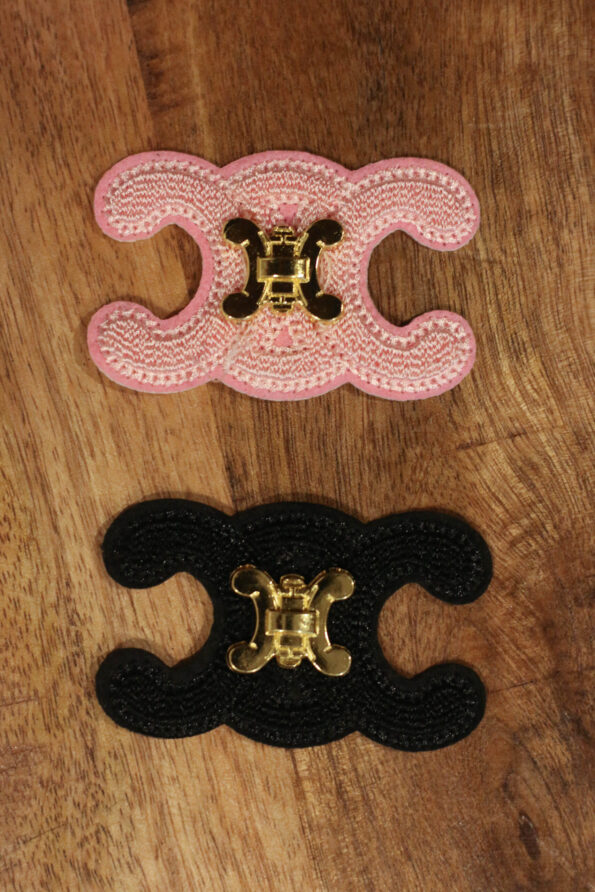 Celine embroidery patches 2