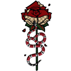 Gg flower iron on heat transfers