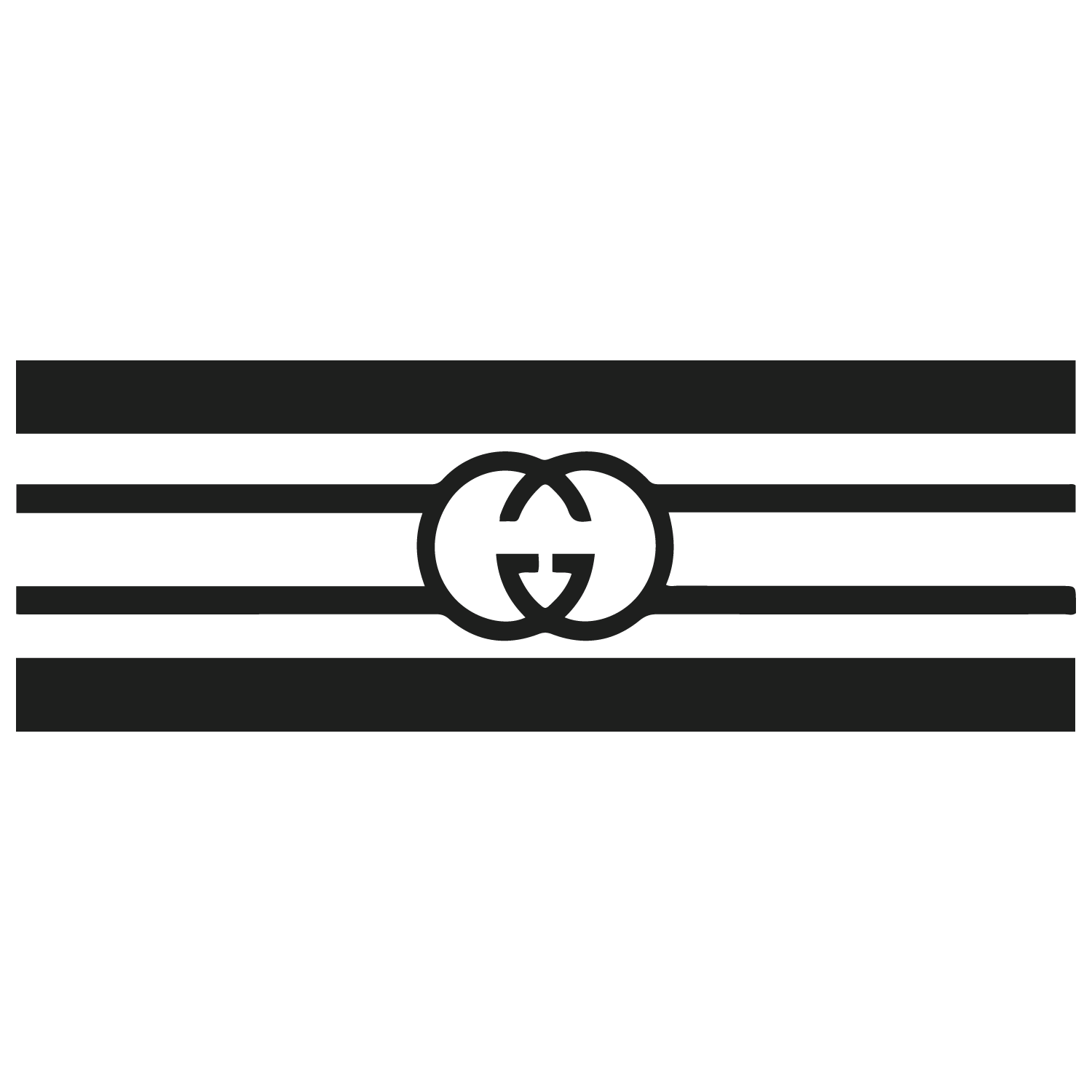 GG black iron on heat transfers