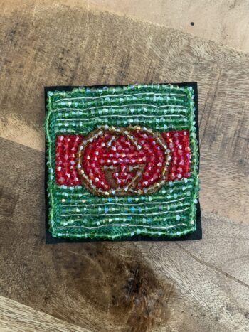 GG color beaded patch