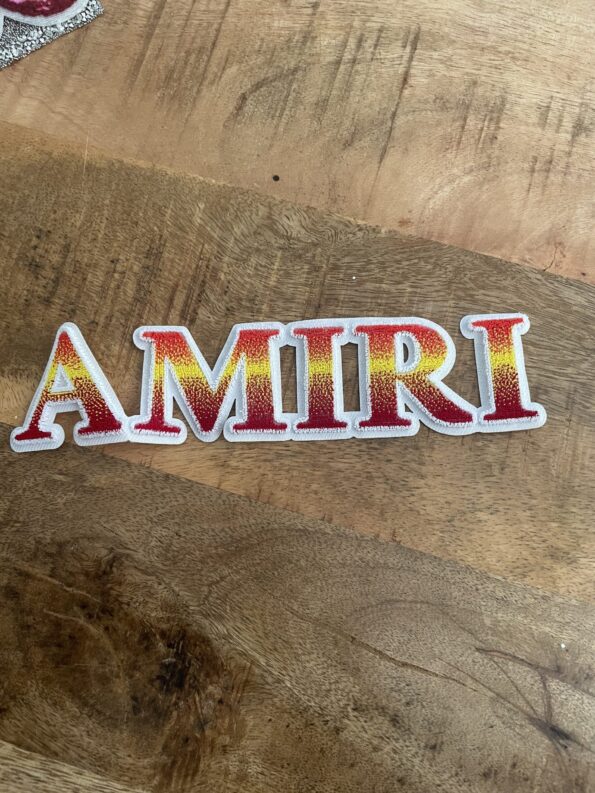 Amiri chenille patches
