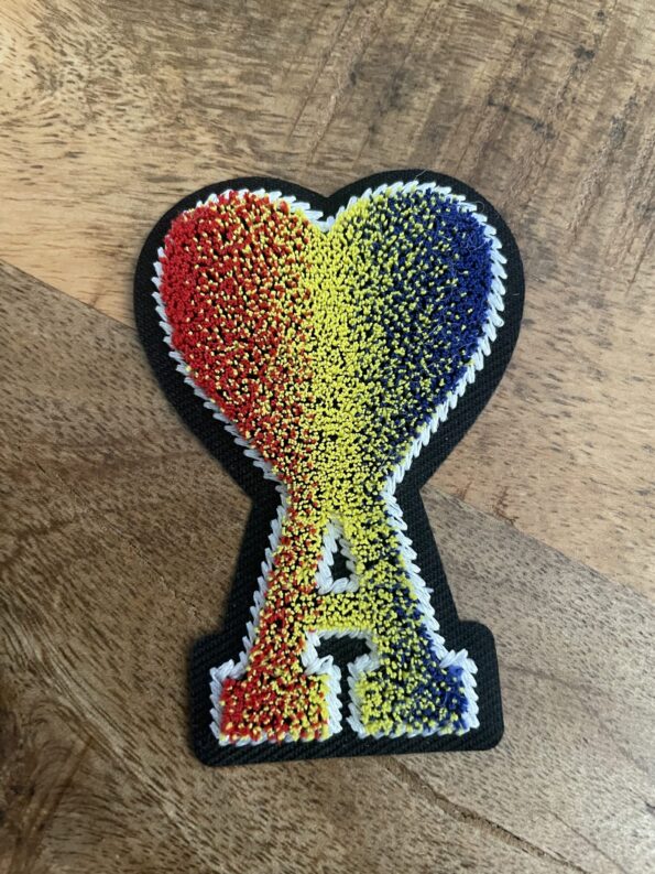 Amiri color chenille patch