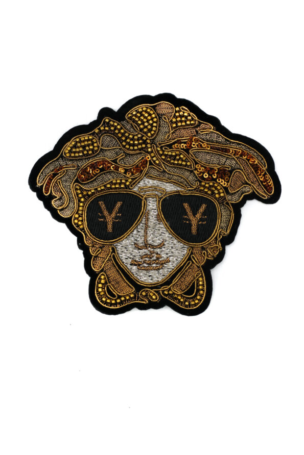 V badge embroidery patches 7