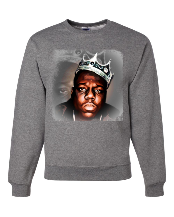 Hip-hop Biggie Crown graphic sweater
