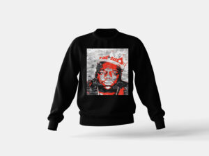 Biggie artwork graphic sweatshirt