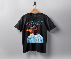 Pac thug life graphic tee