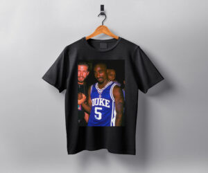 Pac jersey blue graphic tee