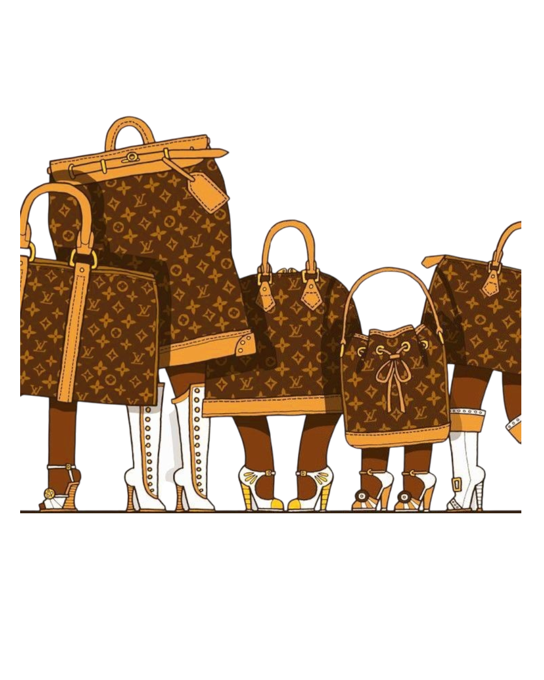 Bags iron on heat transfers