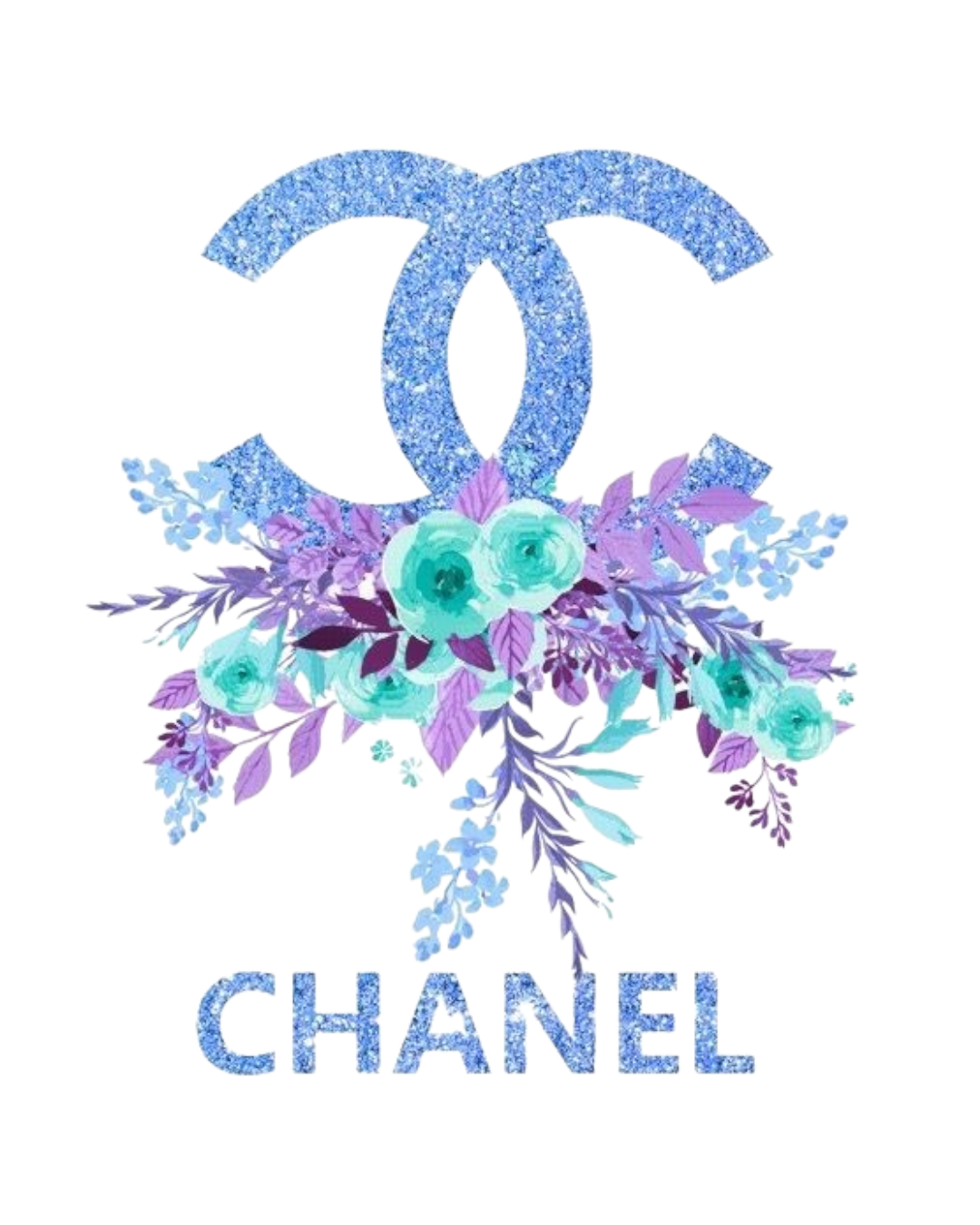 Blue iron on heat transfers