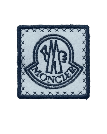 Square badge iron on patches