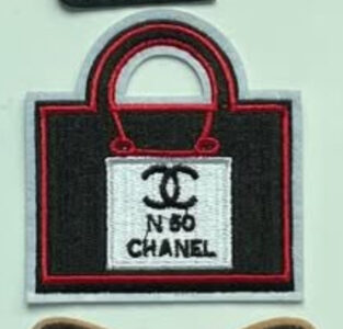 Tote bag iron on patch