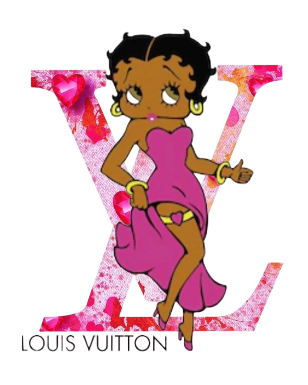 Betty Melanin iron on heat transfers 4