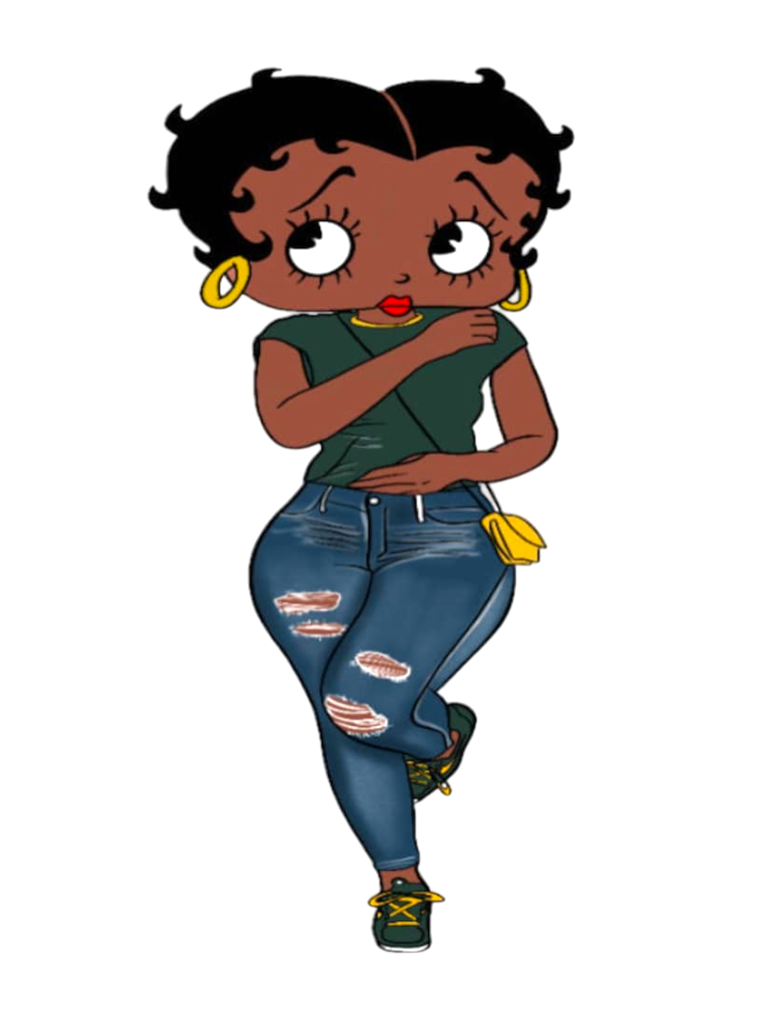 Betty Melanin iron on heat transfers 5