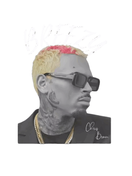 Chris Brown heat transfers 14