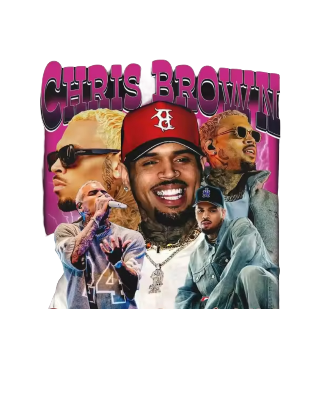 Chris Brown heat transfers 34