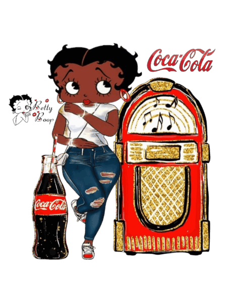 Betty Melanin iron on heat transfers 1