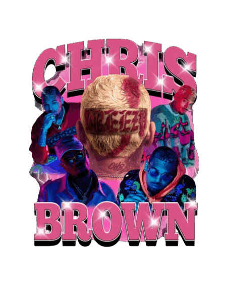 Chris Brown heat transfers 42