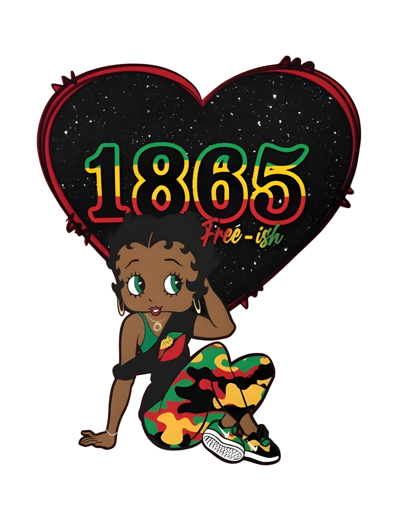 Betty Juneteenth heat transfers