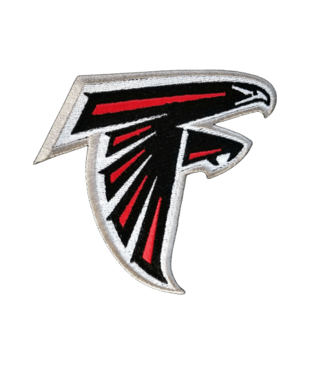 Atlanta Falcons logo NFL embroidery design