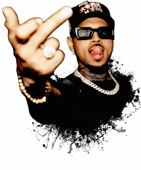 Chris Brown heat transfers 48