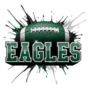 Eagles football sports heat transfers