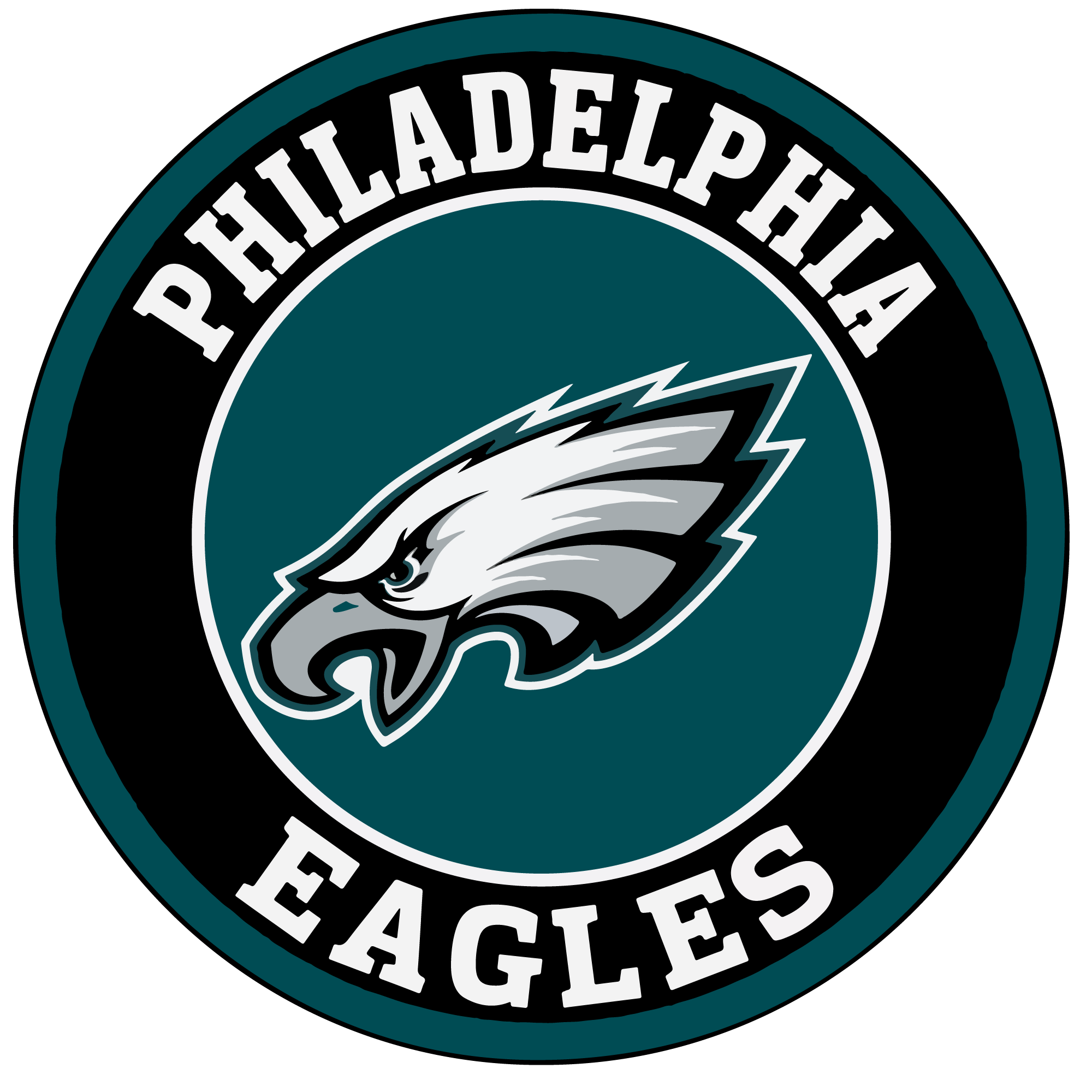 Eagles sports heat transfers