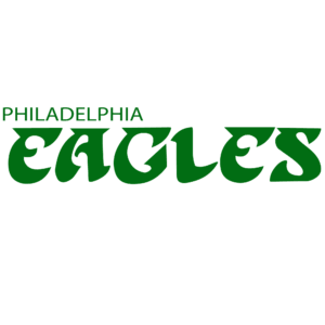 Eagles sports heat transfers